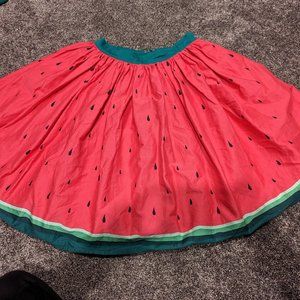 Collectif Watermelon circle skirt
